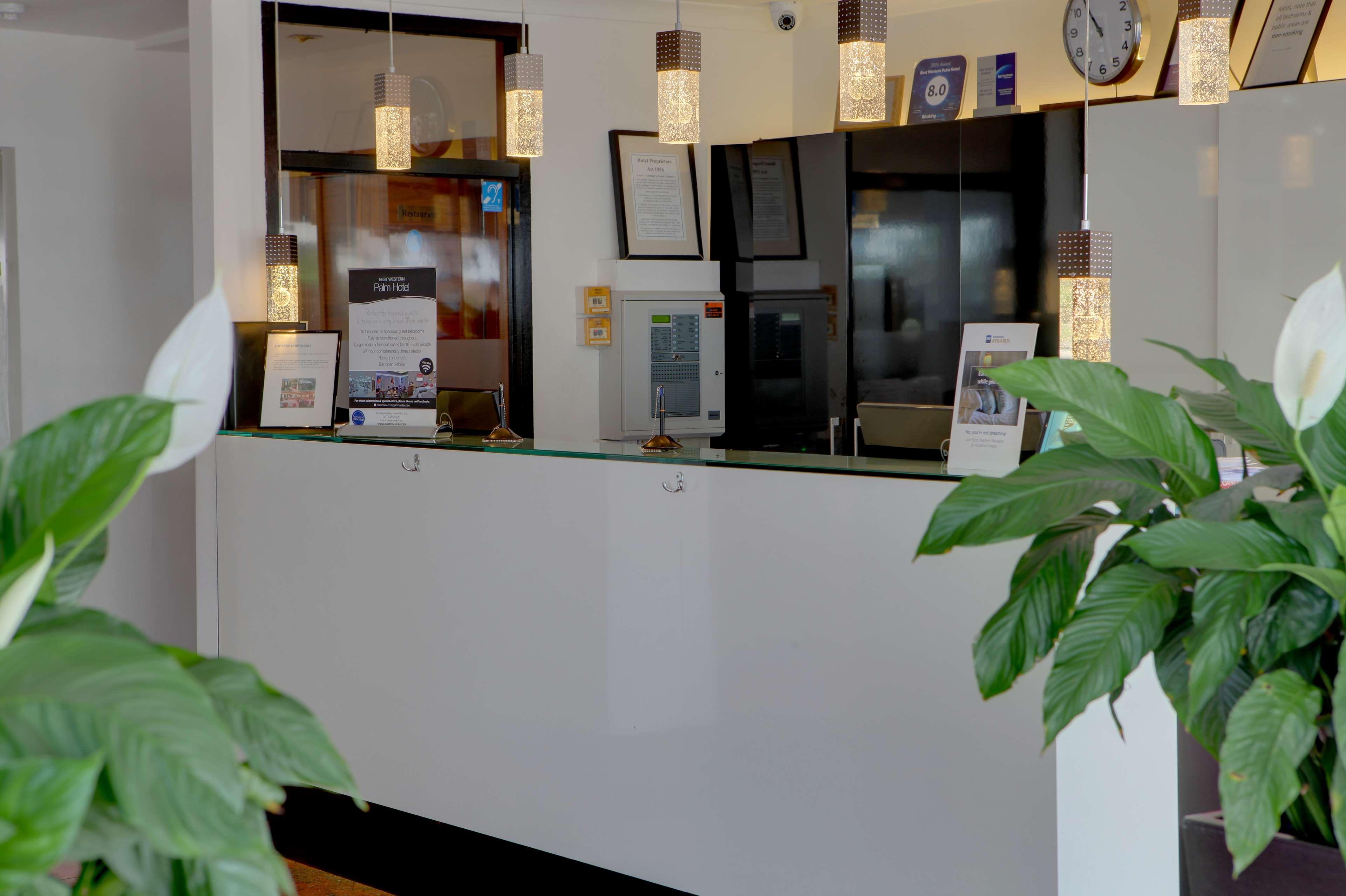 Best Western Palm Hotel Лондон Экстерьер фото